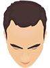 Baldness Stages 1